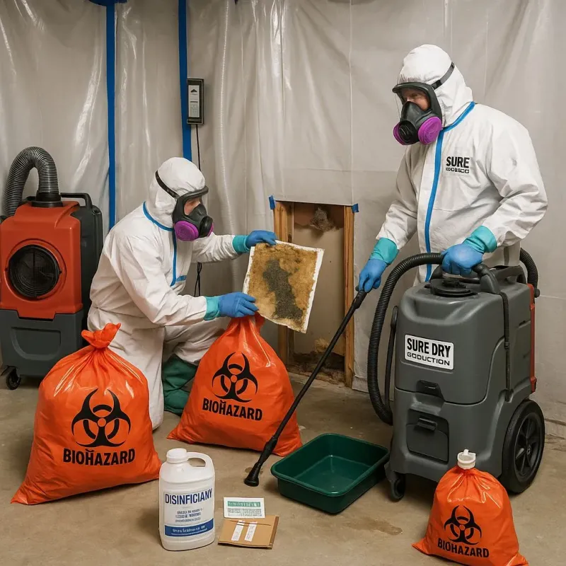 Contaminated Water Handling Protocols process in Theodore, AL
