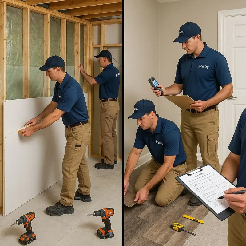 Repairs and Reconstruction process in Theodore, AL